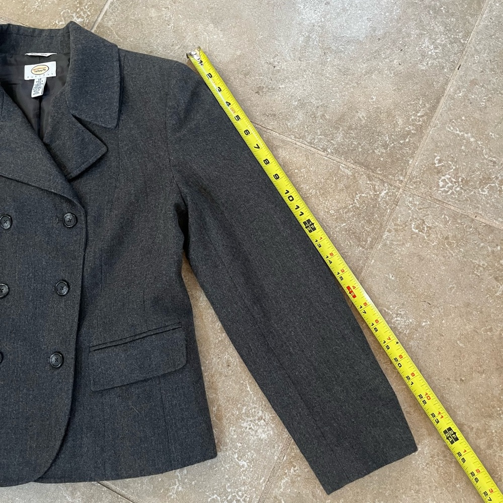 Talbots Wool Double Breasted Blazer in 12 Petite - Picture 7 of 7